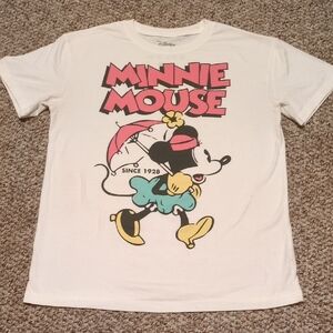 Vintage Disney Minnie Mouse Cream T-shirt